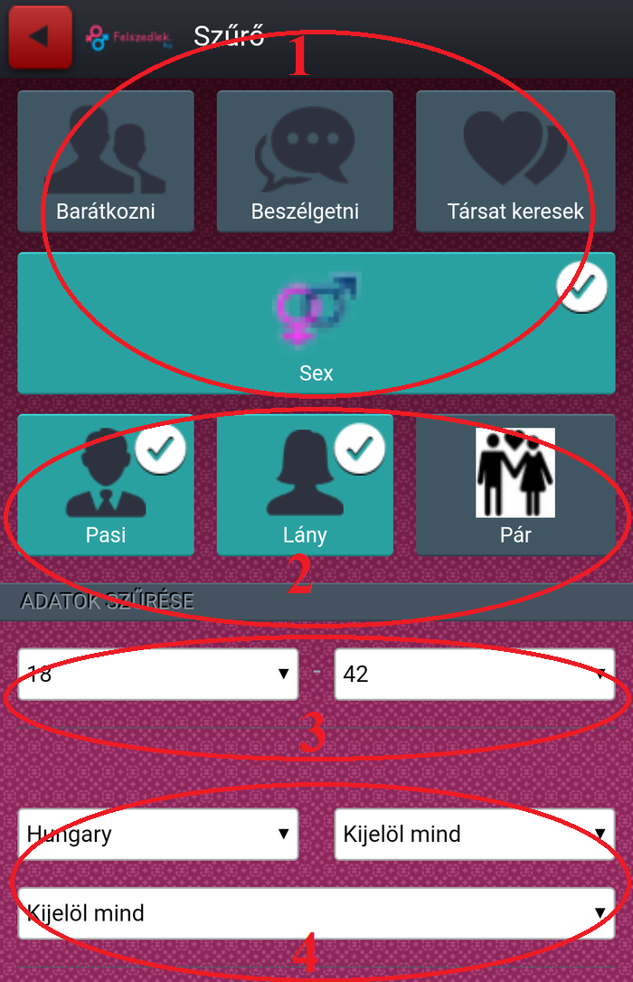 felszedlek android app